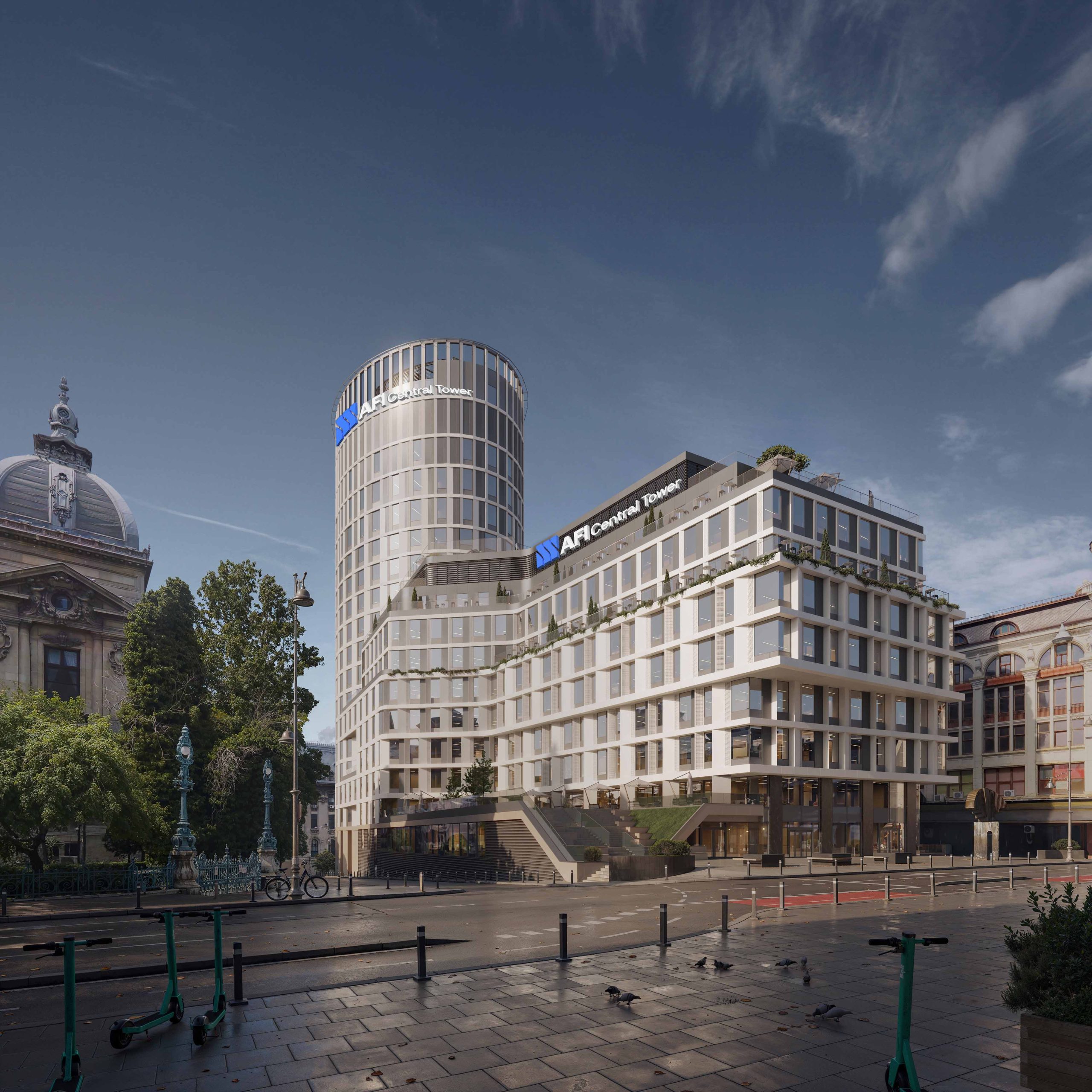 AFI a desemnat BOG’ART antreprenor general pentru lucrările de reconversie și modernizare a AFI Central Tower